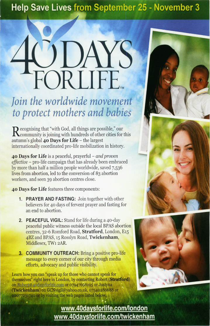 40 Day for life